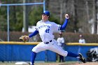 Baseball vs Emerson  Wheaton College Baseball vs Emerson College. - Photo By: KEITH NORDSTROM : Wheaton, Baseball